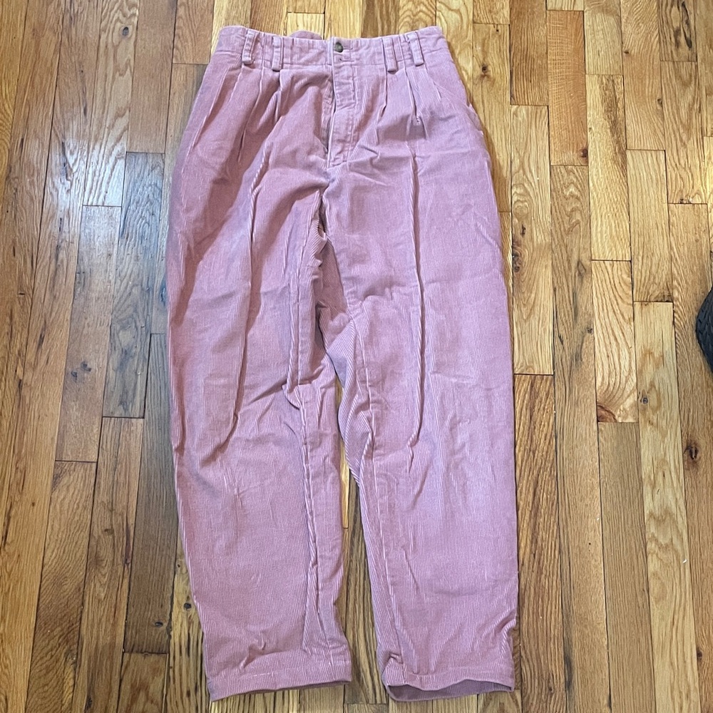 LizSport Pink Corduroy Pants
